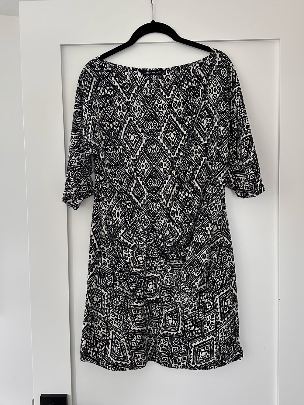 Black & White ZARA Shift Dress